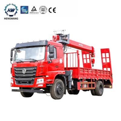 China Mobile TRUCK CRANE HENGWANG Gold Supplier Hydraulic Pickup Truck Lift Crane Machine Other Cranes For Sale for sale