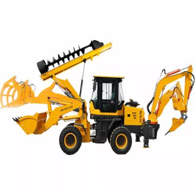 China 6 Ton Backhoe Loader 4x4 Backhoe Loader Chinese Farms Small Backhoe End Loader Chinese for sale