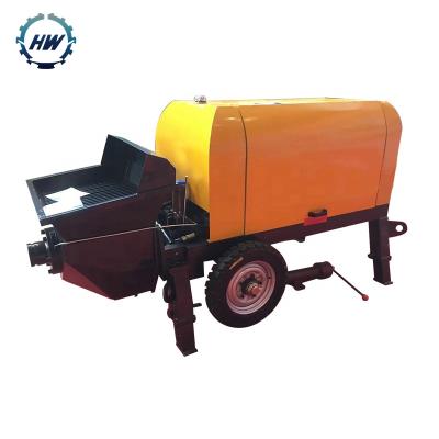 China Construction worksÂ   hot sale small concrete pump /small diesel concrete pump /small concrete pump for sale - hengwang for sale