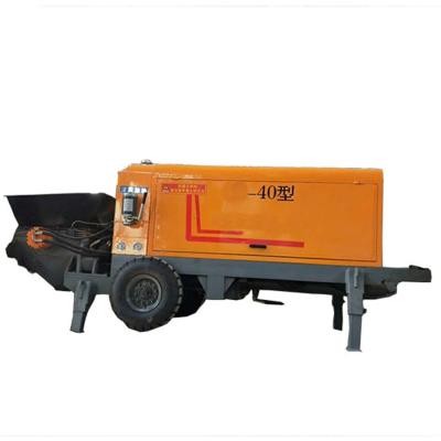 China Low price for hotels concrete gasoline in china, concrete mixer with mini concrete pump pump machine for sale