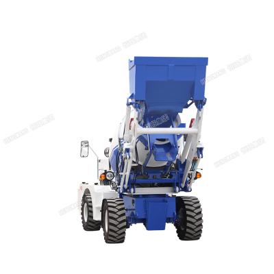 China New Small Construction Material Stores Hengwang HWJB200 Automatic Concrete Mixer Truck Made In China for sale