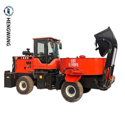 China Construction worksÂ   HENGWANG HWD1200 1200mm Diesel Tractor Mounted Construction Cement Mixer for sale