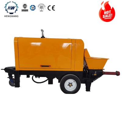 China Construction worksÂ   High Quality HW20 Valve Petrol s Price Concrete Pump Concrete Pump Truck Mini Small Concrete Pump Parts for sale