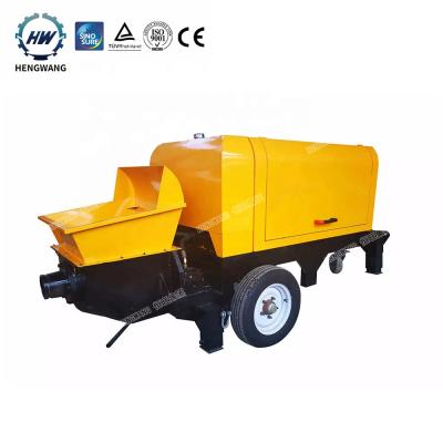 China Building Material Stores Cement Concrete Pump Smooth Running Grout Pump Concrete Vibration Secondary Concrete Pump for sale