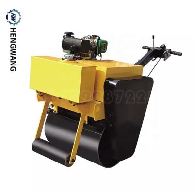 China Construction worksÂ   HENGWANG HW-600C Single Drum Compactor Road Roller For Narrow Field Compaction for sale