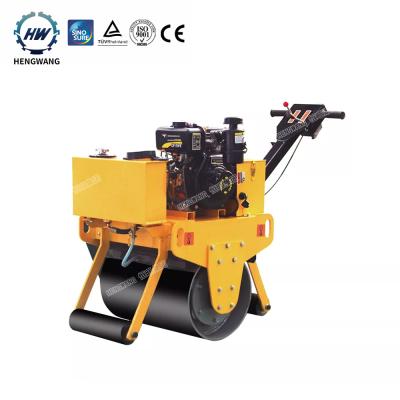 China Two Way Hydraulic Walk Behind Mini Small Road Roller Compactor Road Roller With Hand Brake Compactor Road Roller for sale