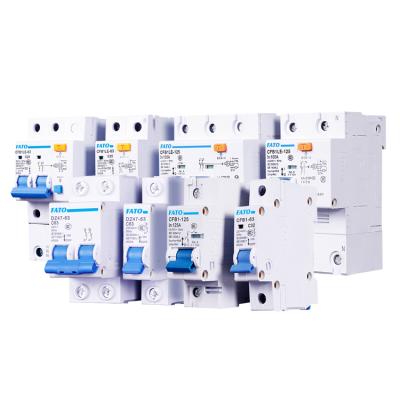 China Yueqing factory industrial three phase circuit breaker mcb price DZ47s-63 for sale