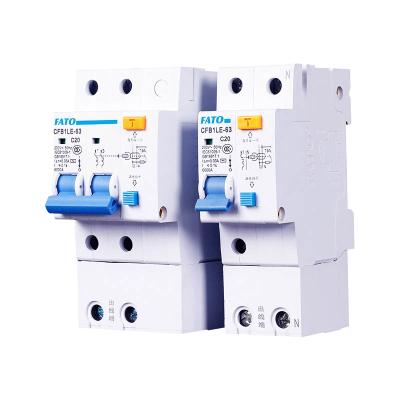 China FATO Supplier CFB1LE-63 Chint 4 Pole Earth Leakage Circuit Breaker CFB1LE-63 for sale