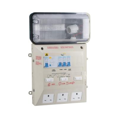 China Small Power Distribution Device ABS Ready Panel Box CFRB for sale