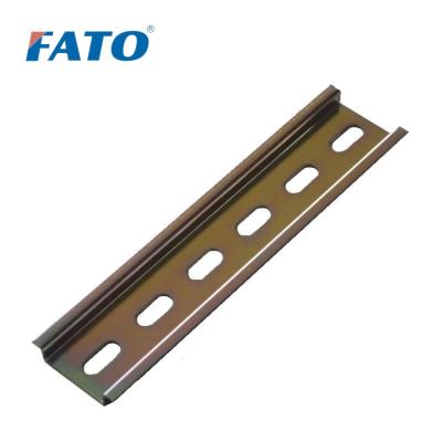 China Cold Rolled Steel With Galvanized FATO Electrical Socket Steel DIN Rail Cutter For C45 DZ47 MCB for sale