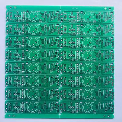 China FR-4 Alu MCPCB PCB Single Layers 3003 Raw Material Aluminum Gold Silver Gold MCPCB Customs Lead The Copper Board Flash Surface Bulb for sale