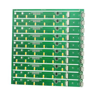 China Shenzhen PCB Manufacturer Custom Electronic PCB SMT DIP Assembly PCBA White Silk Green Gold PCBA for sale