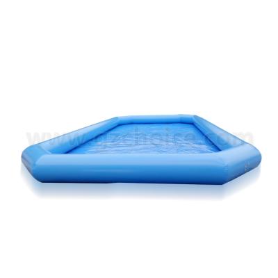 China Water Fun Sets PVC Pool Tarpaulin Customized Inflatable Adult Commercial Inflatable Water Pool For Kids for sale