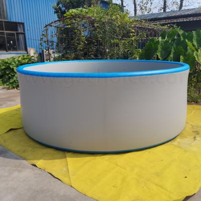 China Indoor Convenient Inflatable Farm Equipment Pet Bath Pool Fish Pool Farming Dog Pool for sale