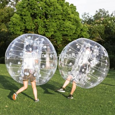 China Sports Toy Hot Selling Adult and Children TPU and PVC Body Inflatable Zorb Ball Bumper Suit Bubble Football Soccer Ball for sale