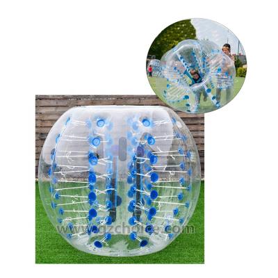 China Eco-Friendly Toy PVC Inflatable Bubble Soccer Ball 1.2M 1.5M Zorb Ball For Bumper Adults And Teens for sale