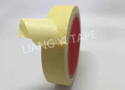 China 0.15mm starker Isolierband hoher Temperatur, Krepp-Papier-industrielles selbsthaftendes Kreppband zu verkaufen