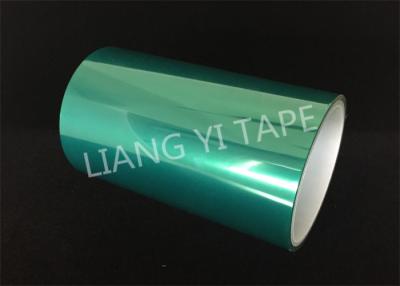 China Green Acrylic Adhesive Thermal Resistant Tape , Silicone Adhesive Heat Barrier Tape for sale