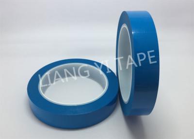 China High Performance Blue Insulation Tape , 130°C High Voltage Insulation Tape for sale