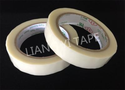 China Acrylic White Polyester Insulation Tape ,  Flame Retardant Industrial Insulation Tape for sale