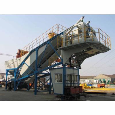 China Construction worksÂ   Mobile Batching Plant Ready Ready For Concrete Field Installation Easy Operation for sale