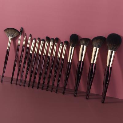 China 16 Pieces Smudge Brush OEM Private Label Cosmetic Make Up Brush High Quality Professional Makeup Brush Set for sale