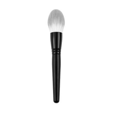 China Wholesale Smudge Brush Powder Fluffy Single Loose Brush Black Loose Powder Brush Large Powder Make Up Cosmetic for sale