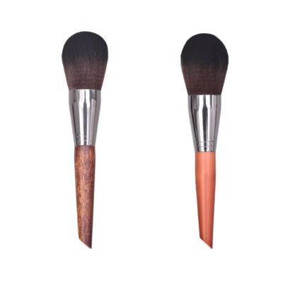 China Smudge Brush Customize Logo Single Face Powder Brush Base Make Up Tool Large Blush Brush for sale