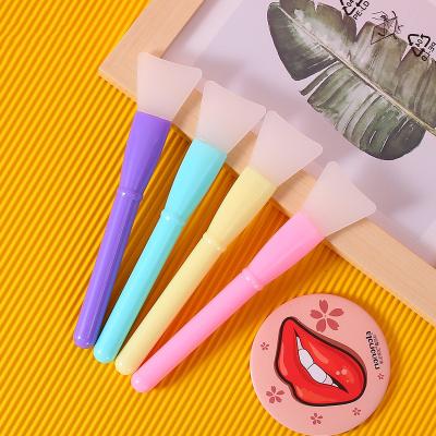 China Beauty Care Makeup Tools Wholesale Silicone Makeup Brush Face Mask Brush Spatula Tool Applicator Silicone Face Mask Brush for sale