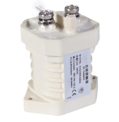 China 100 Amp High Voltage DC Contactor Relay 1000V Contactor Coil 12/24V EVQ100 for sale