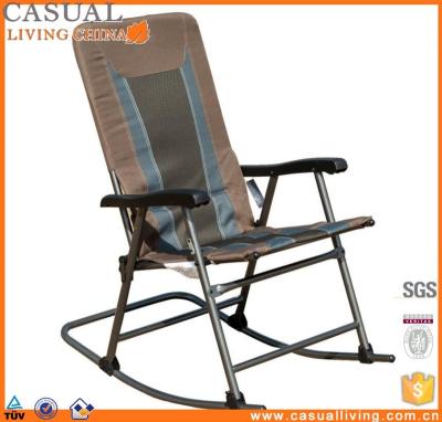 China Portable Modern Lightweight Sliding Padded Folding Rocking Chair for sale