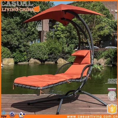 China Enjoy Your Life In The Backyard Air Porch Swing Hammock Chair Hanging Chair Lounger Chair Arc Stand With Canopy for sale