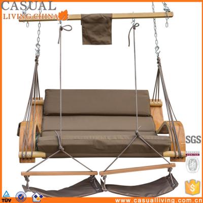 China Enjoy your life in the backyard hammock chair luxury sofa hanging chair with cup holder hot sale for sale