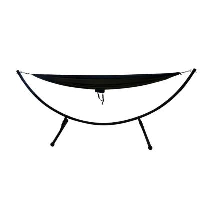 China Enjoy your life in the backyard camping double hammock with space saving steel stand for sale