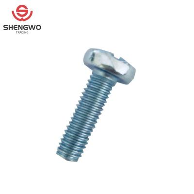 China Full Thread DIN7985 Steel Cross Drive Pan Main Machine Screw for sale