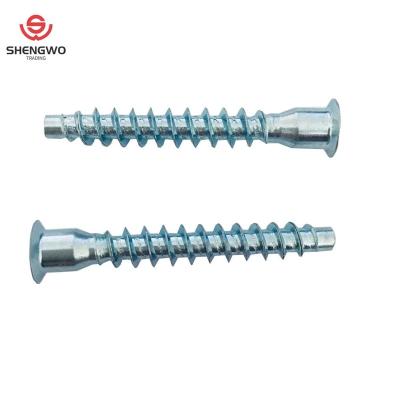 China Euro Carbon Steel Flat Product Flat Head Countersunk Furniture Screws for sale