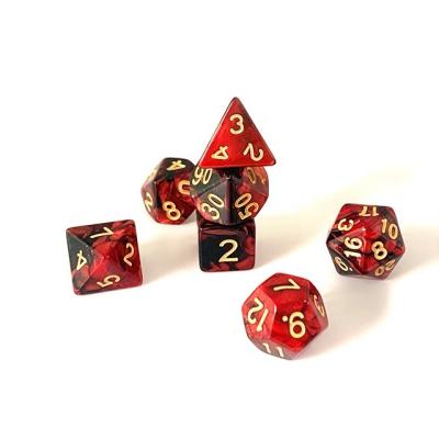 China Dnd Dice Acrylic Dice Dungeon & NC 4-20sides Dragon Polyhedral 2 Colors Dnd Dies DND Games 16mm Opp Bag Resin 10 Warranty; Round of GUA for sale