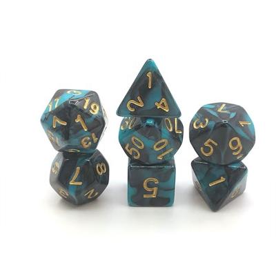 China NC 4-20sides Dnd Dies D&D Dies Set 7pcs Dnd Dies D&D Dice Set 16mm Opp Bag Acrylic Resin 10 Bag Warranty; Round YSA-3 Yusun from GUA for sale