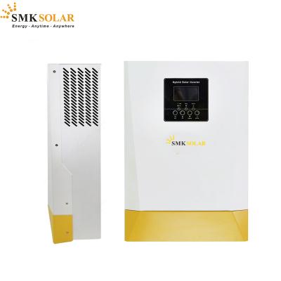 China 5KW 48V High Voltage Hybrid Solar Inverter With 80A MPPT Charge Controller Workable Without Batteries Solar Inverter 448*295*105mm for sale