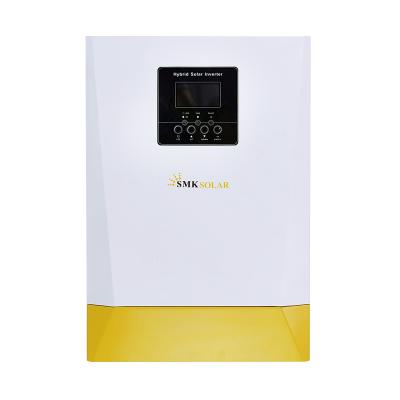 China 5000W Inverter sine wave mppt 12v 24v 48v 80a hybrid solar parallel operation pure solar charger 448*295*105 for sale