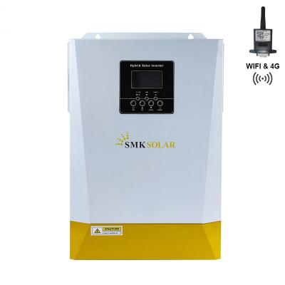 China 500Vdc PV Input 220V 48V 5Kw Off Grid Hybrid Solar Inverter 448*295*105 for sale