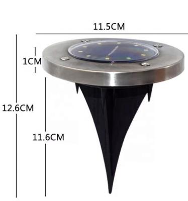 China Yard Garden Solar Led Light 2V 8h for sale