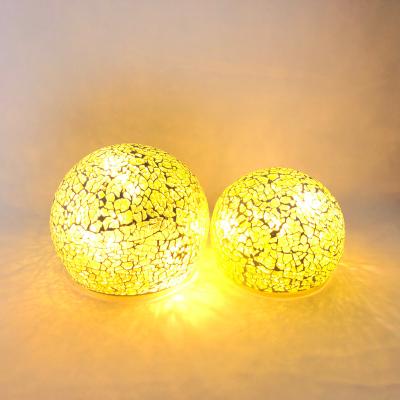 China Mosaic 10.5cm Lighting Ball Pointed Warm White Color Lamp Led 8pcs Mosaic 9cm 5pcs for sale