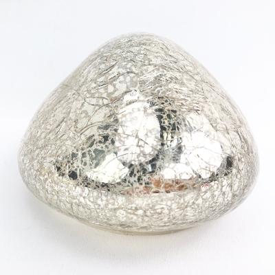 China Shiny Lighting Pointed Silvering Stone Color Cut Rock Light Lamp Led 1pc for sale