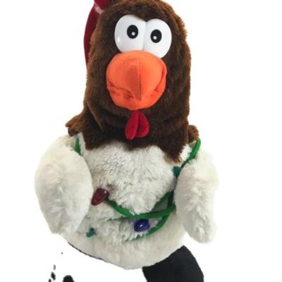 China Game Voice Dancing Chicken Plush Toy for sale