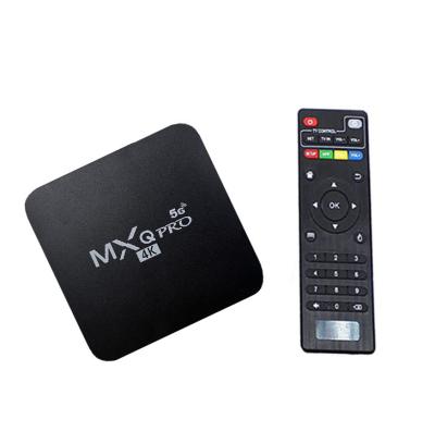 China Hot Selling 4K WIFI 2022 TV Box MX Q Pro Plus 5g Upgrade TV Box 4gb 64gb 128gb Rom Support 8k Iptv Internet Android 10 TV Box for sale