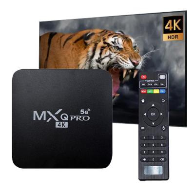 China 4K WIFI TV Box Pro 4k Android 10.1 S905w Rockchip 1gb 8gb 2.4g Wifi MX Q Quad Core Mini Media Player Smart Tv Box for sale