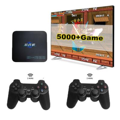 China 4K WIFI Manufacturers Wholesale 1080P 4K HD Game Console Games TV Box Wireless WiFi Controller Android TV GAME BOX for sale