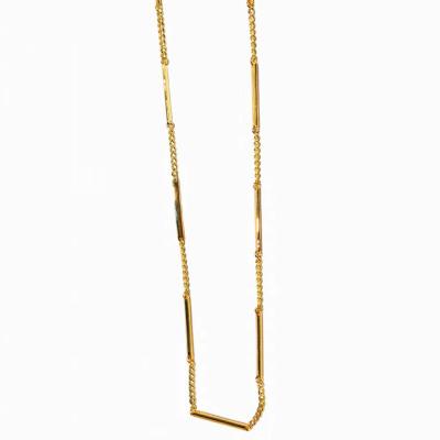 China Chinese vintage jewelry gioielli necklace 18K gold chain chains fashion girl for sale