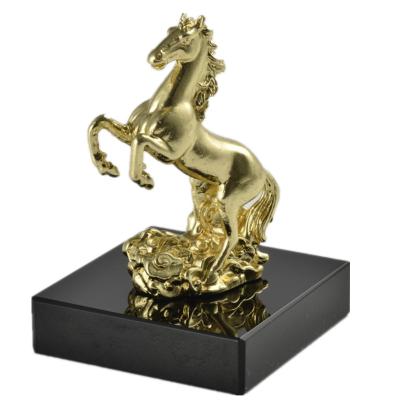 China Outdoor Europe Decoration Metal Bronze Horse Sculpture for sale